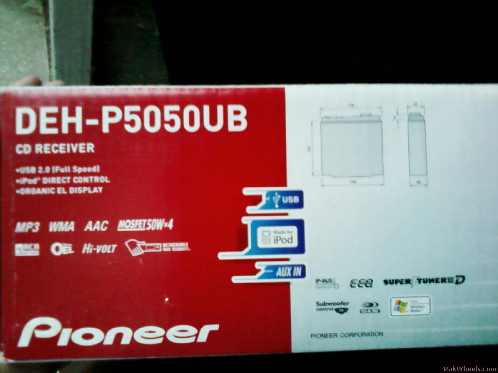 Pioneer deh-p5050ub for sale! - Cars - PakWheels Forums
