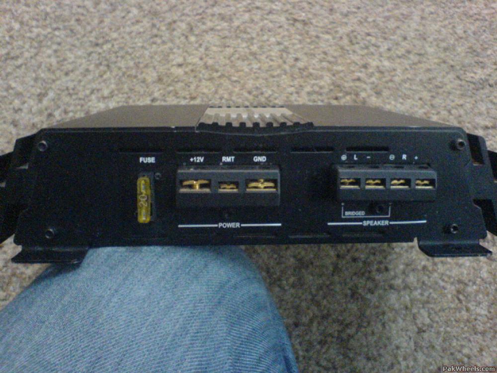 Amplifier for sale in lahore Cars PakWheels Forums