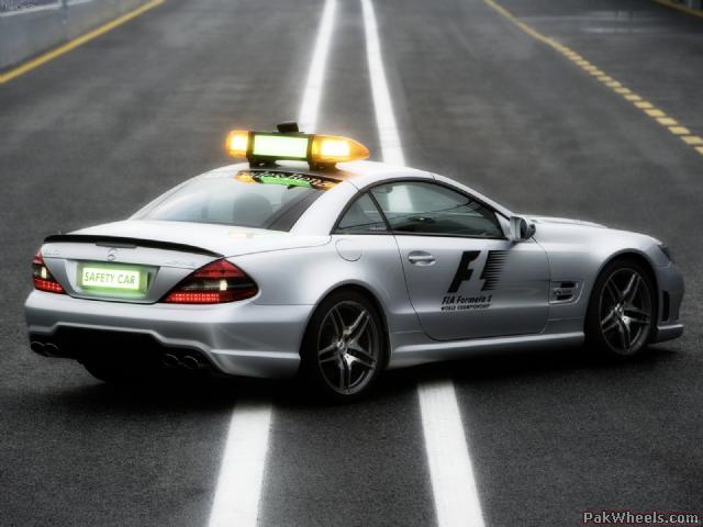 MercedesBenz SL63 AMG F1 Safety Car