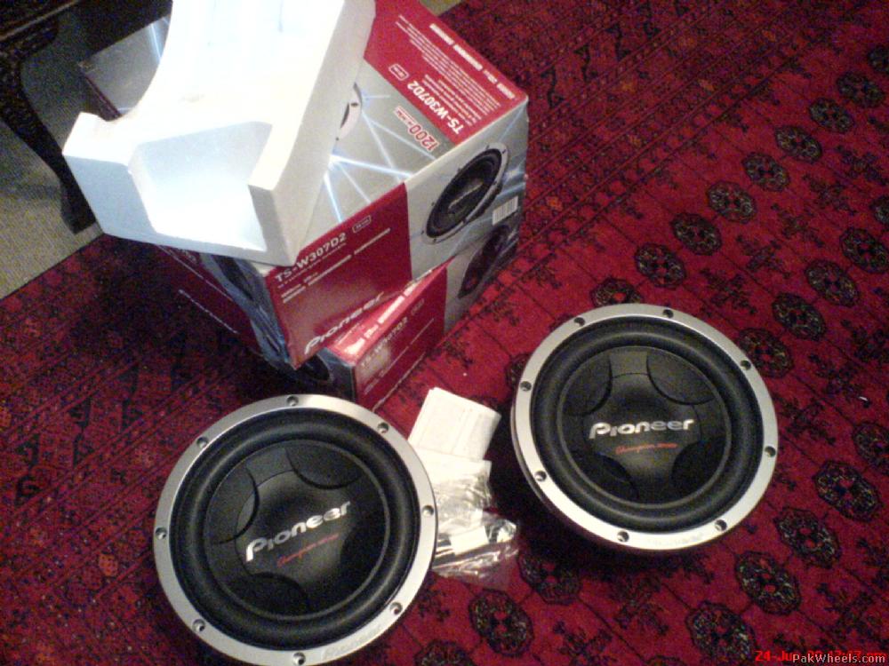 F.S 2 Pioneer 307 D2 Subwoofers Cars PakWheels Forums