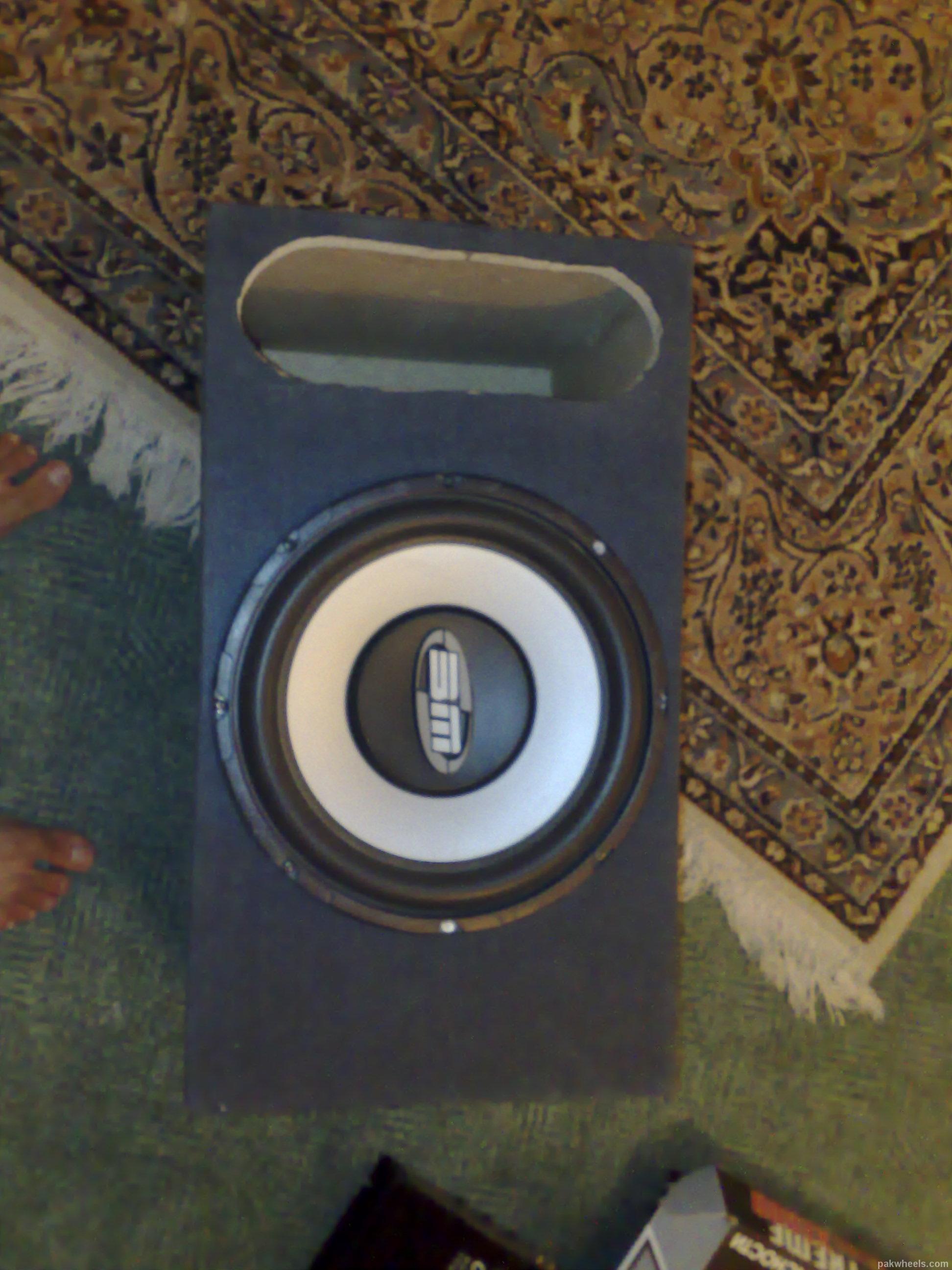 Amplifier, woofer+box and hid for sale Cars PakWheels Forums