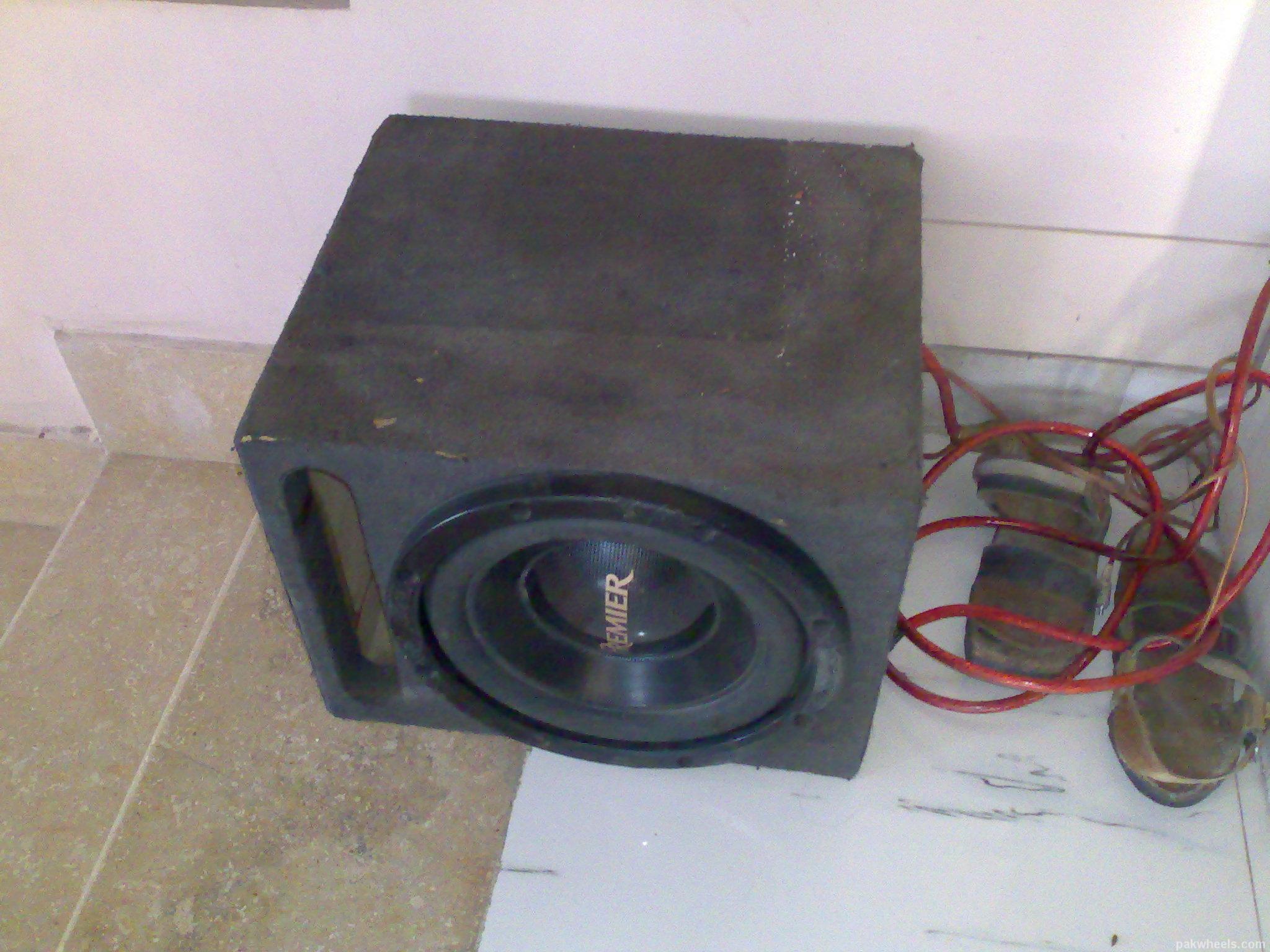 Woofers for sale ! Cars PakWheels Forums